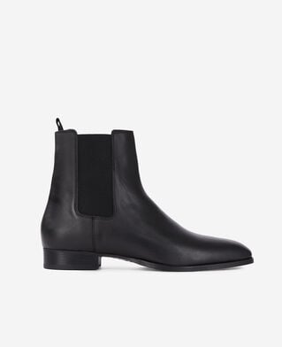 The Kooples HOMBRE BLACK botas chelsea de piel negra