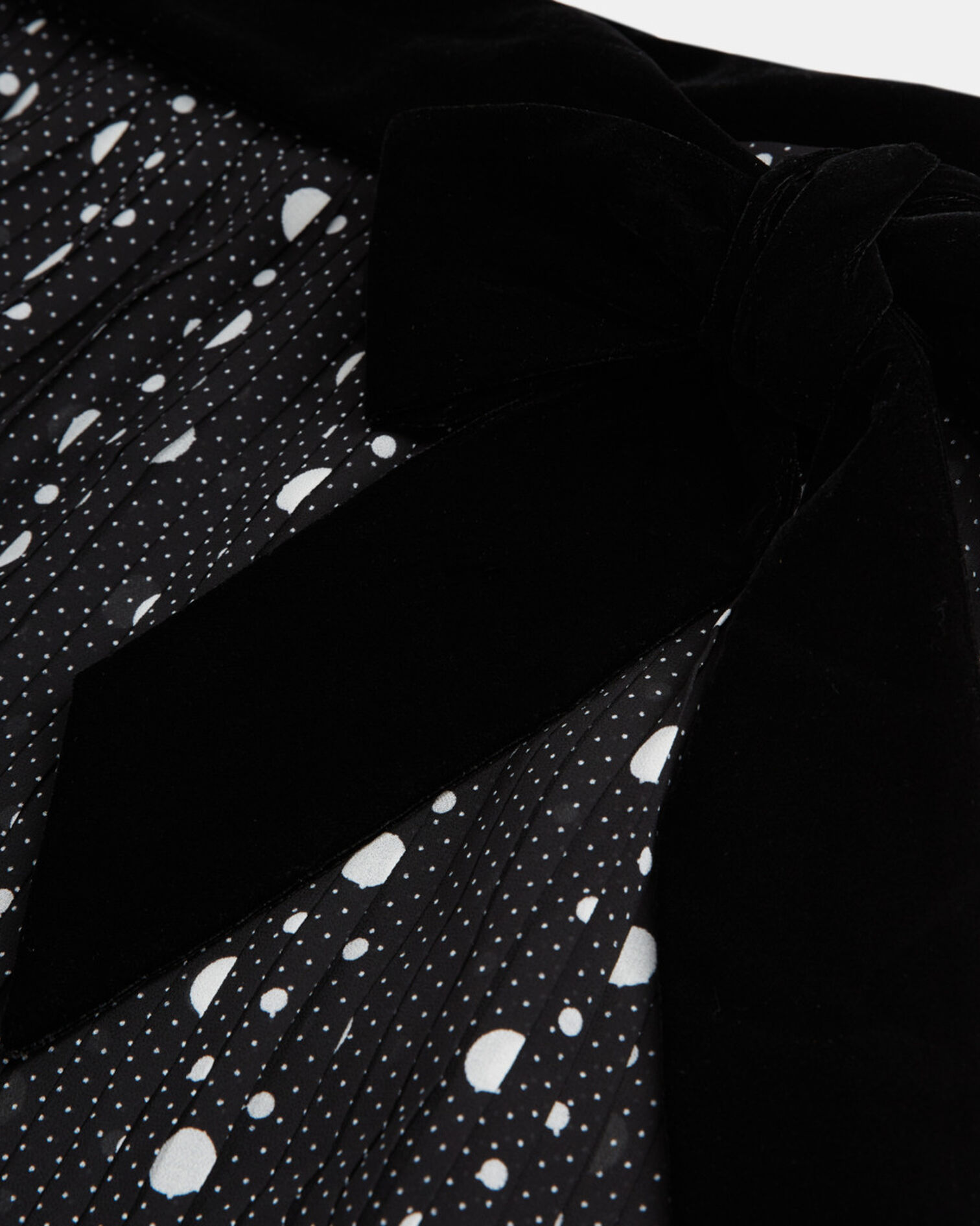 Long printed skirt, BLACK-ECRU, hi-res image number null