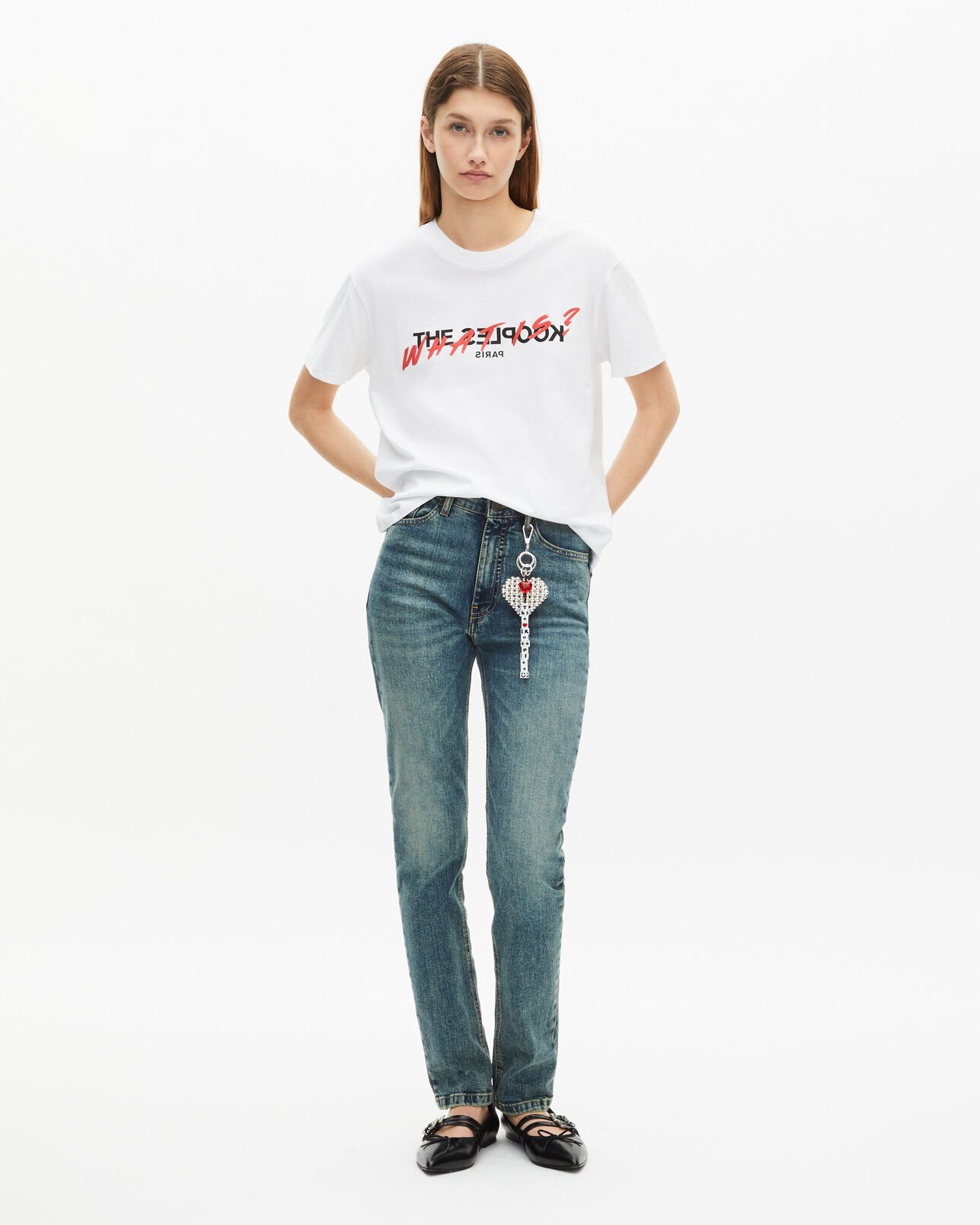The Kooples DAMEN WHITE was ist ein weißes t-shirt