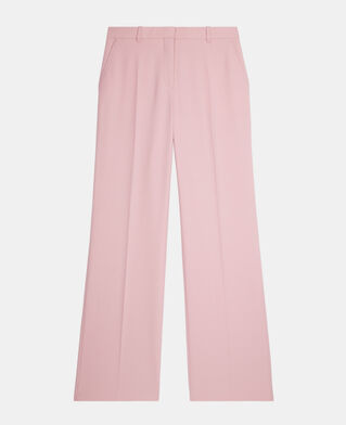 The Kooples DAMEN PASTEL PINK rosa anzughose aus einer wollmischung