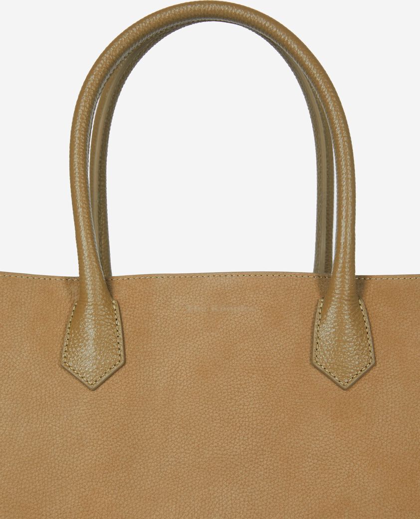The Kooples WOMEN TAUPE_01 ming l tote bag grained taupe