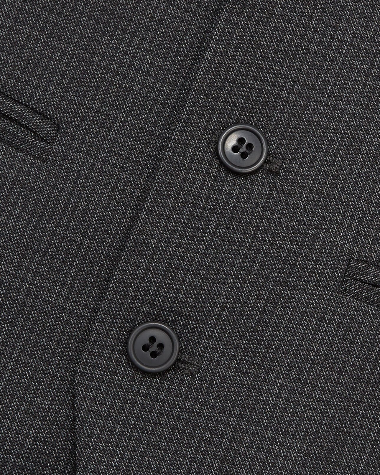 The Kooples MEN ANTHRACITE dark gray suit vest with micro motif