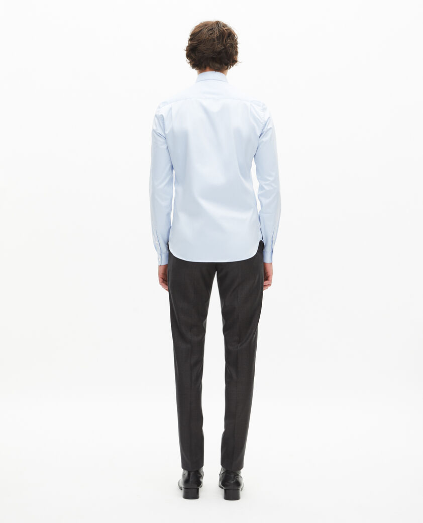 The Kooples HOMBRE LIGHT BLUE camisa de cuello clásico azul cielo