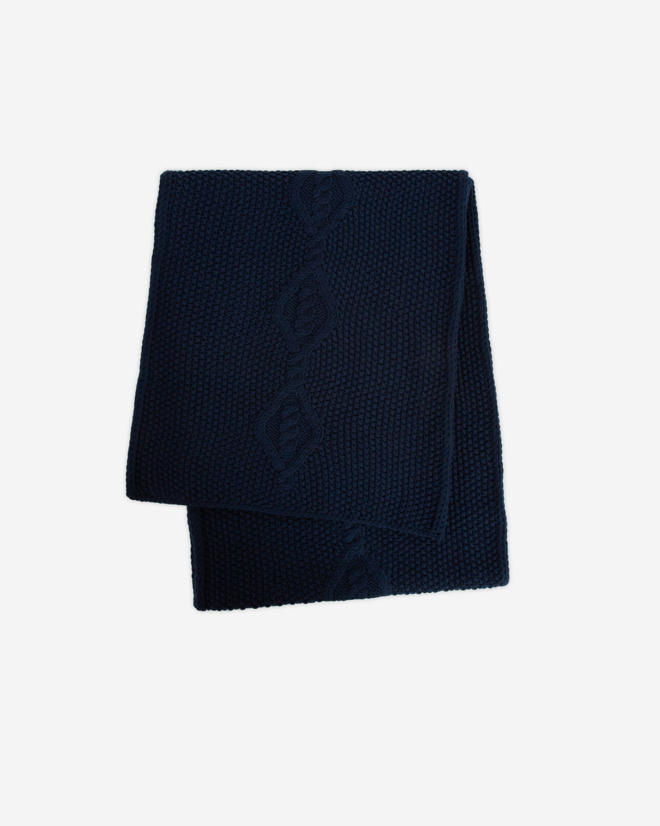 The Kooples MIXTE BLUE écharpe en laine bleue