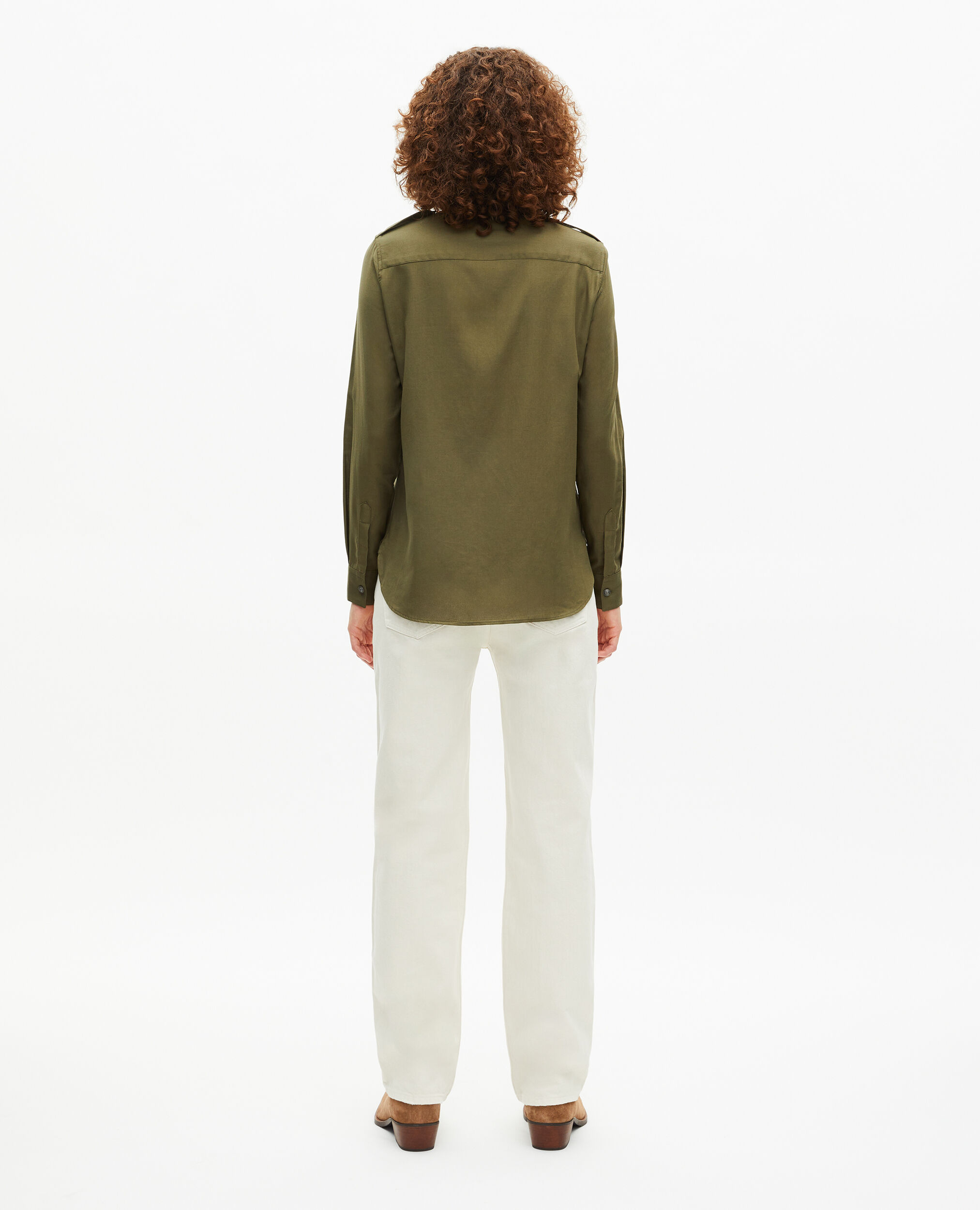 Chemise kaki, KAKI, hi-res image number null