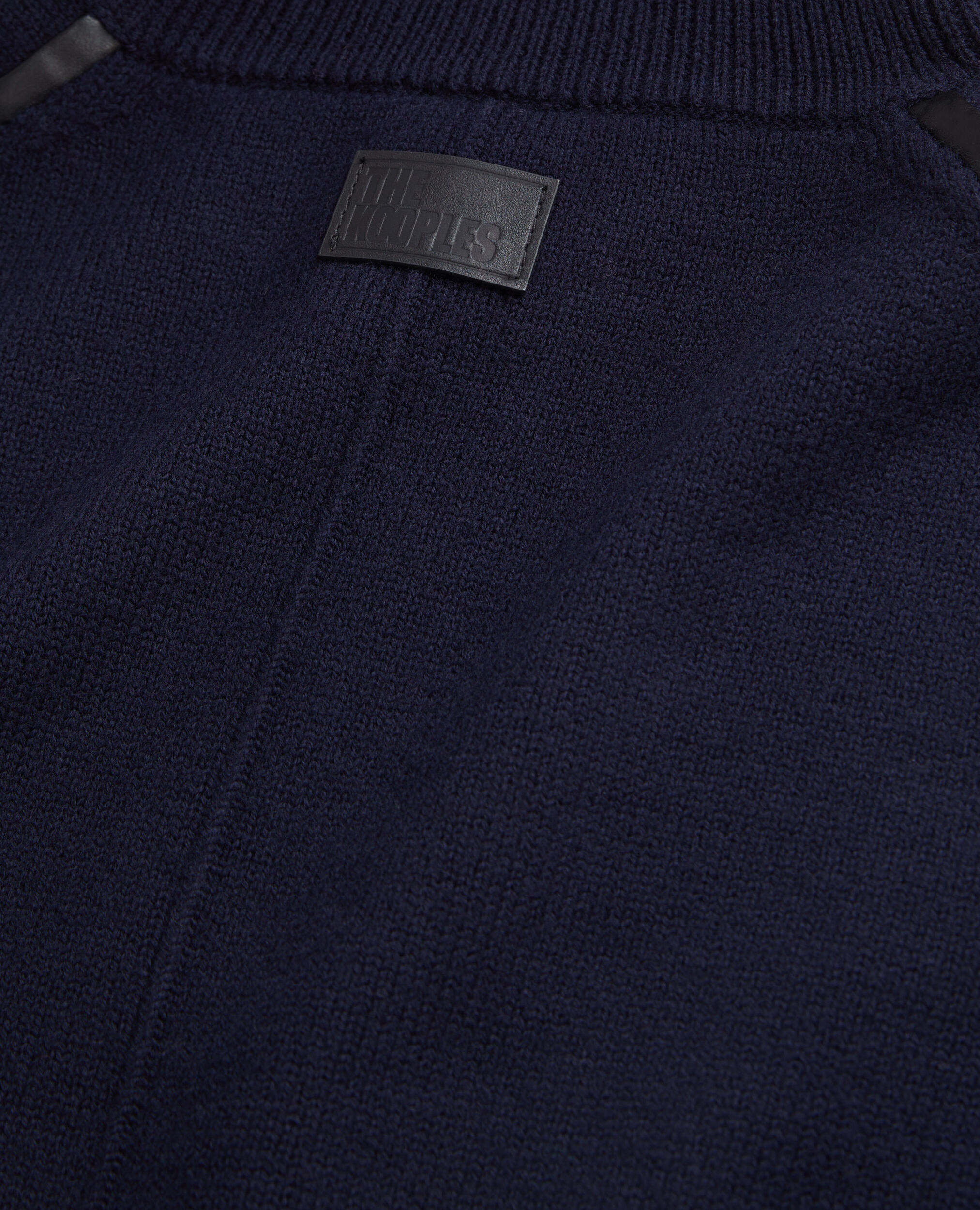 Marineblauer Pullover aus Wolle, NAVY, hi-res image number null