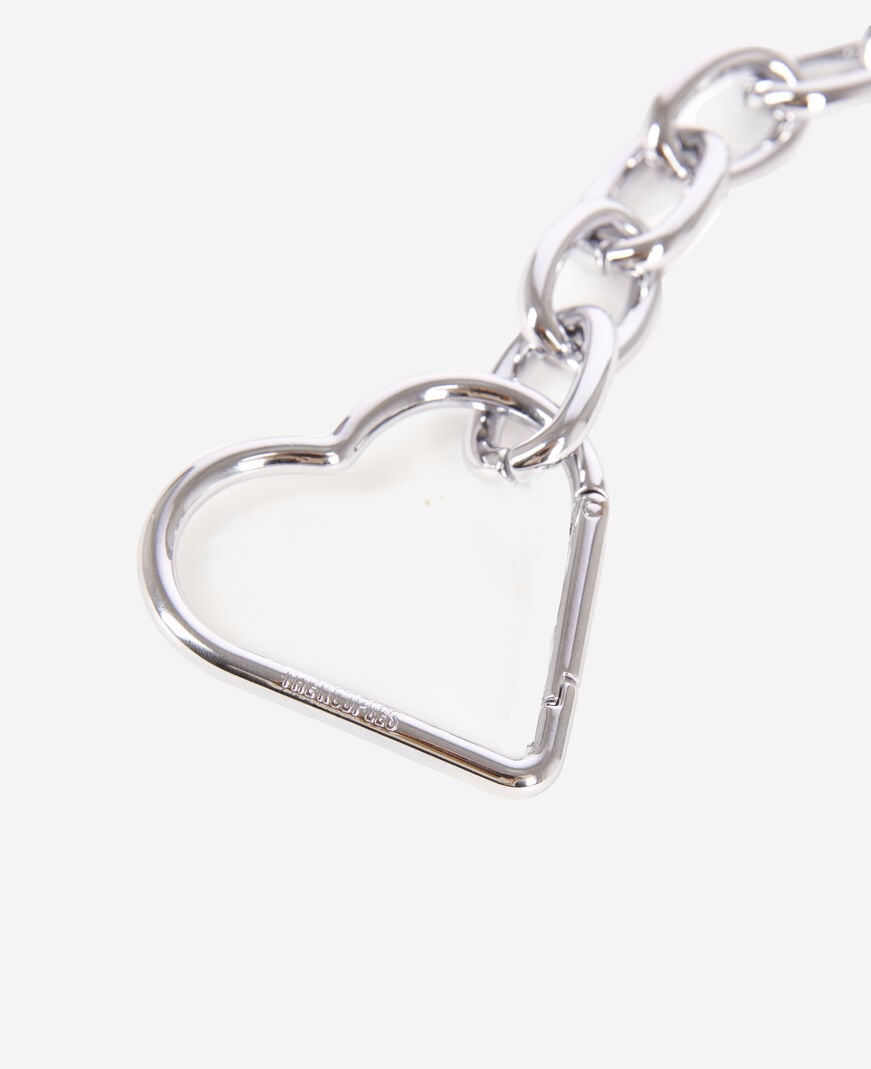 The Kooples FEMME SILVER chaîne de sac amelia argentée