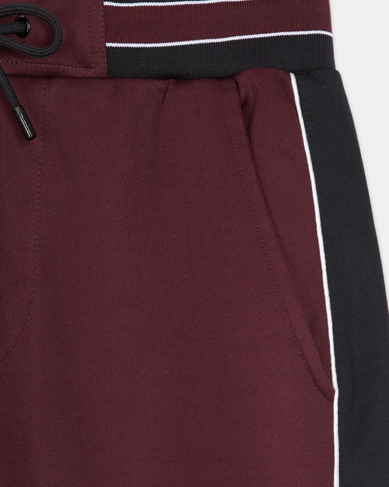 The Kooples MEN BURGUNDY red joggers