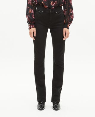 The Kooples WOMEN BLACK black long slim jeans
