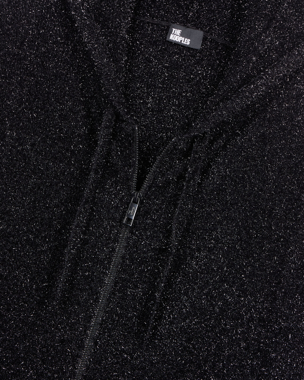 The Kooples HOMBRE BLACK cárdigan lentejuelas negro