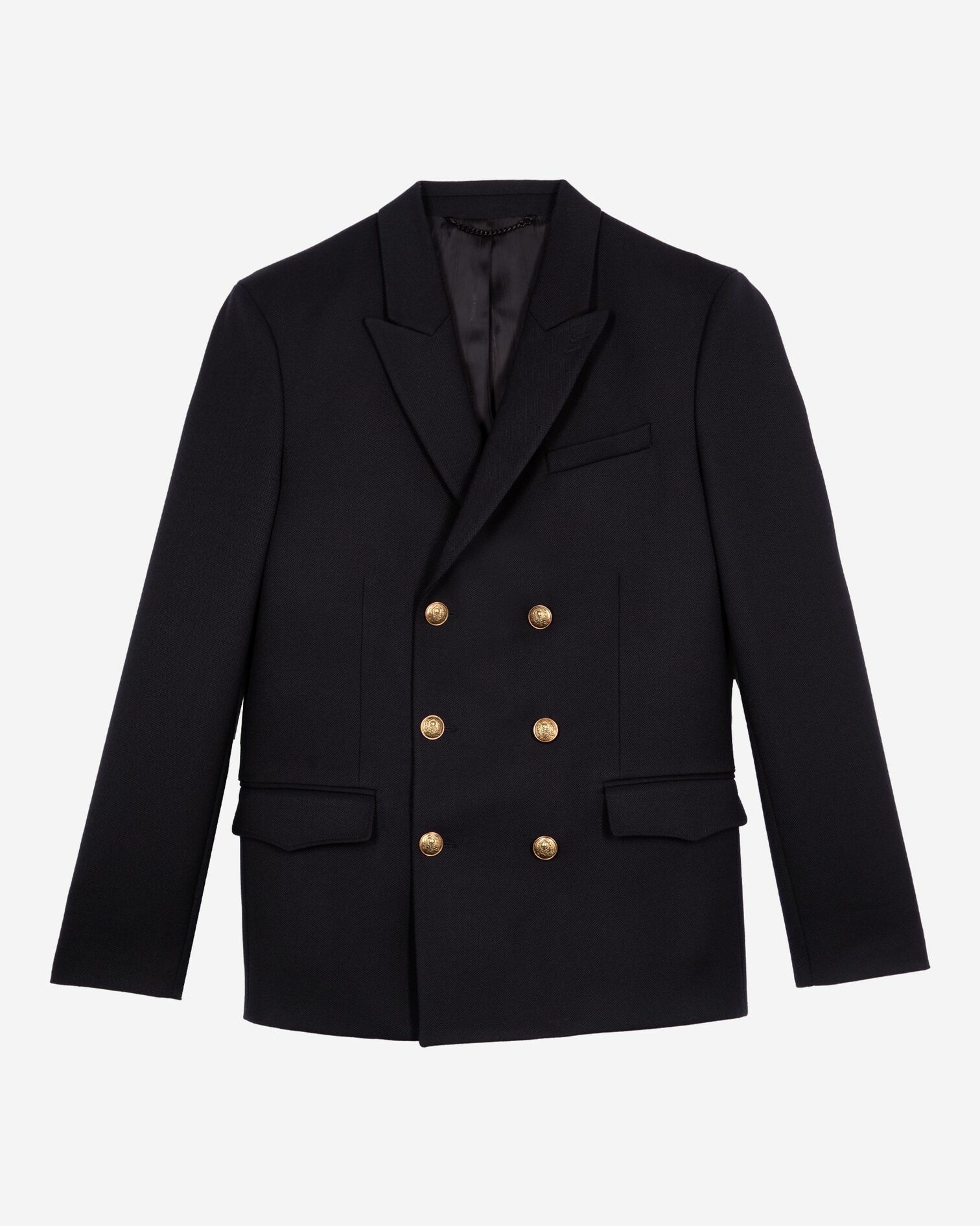 Marineblaue Wolljacke, DARK NAVY, hi-res image number null