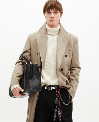 The Kooples HOMME SAND trench long beige