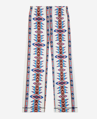 The Kooples F MULTICOLOR straight printed pants
