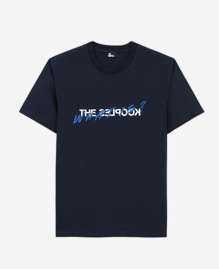 men's blue what is t-shirt