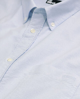 The Kooples HERREN LIGHT BLUE blaues baumwollhemd