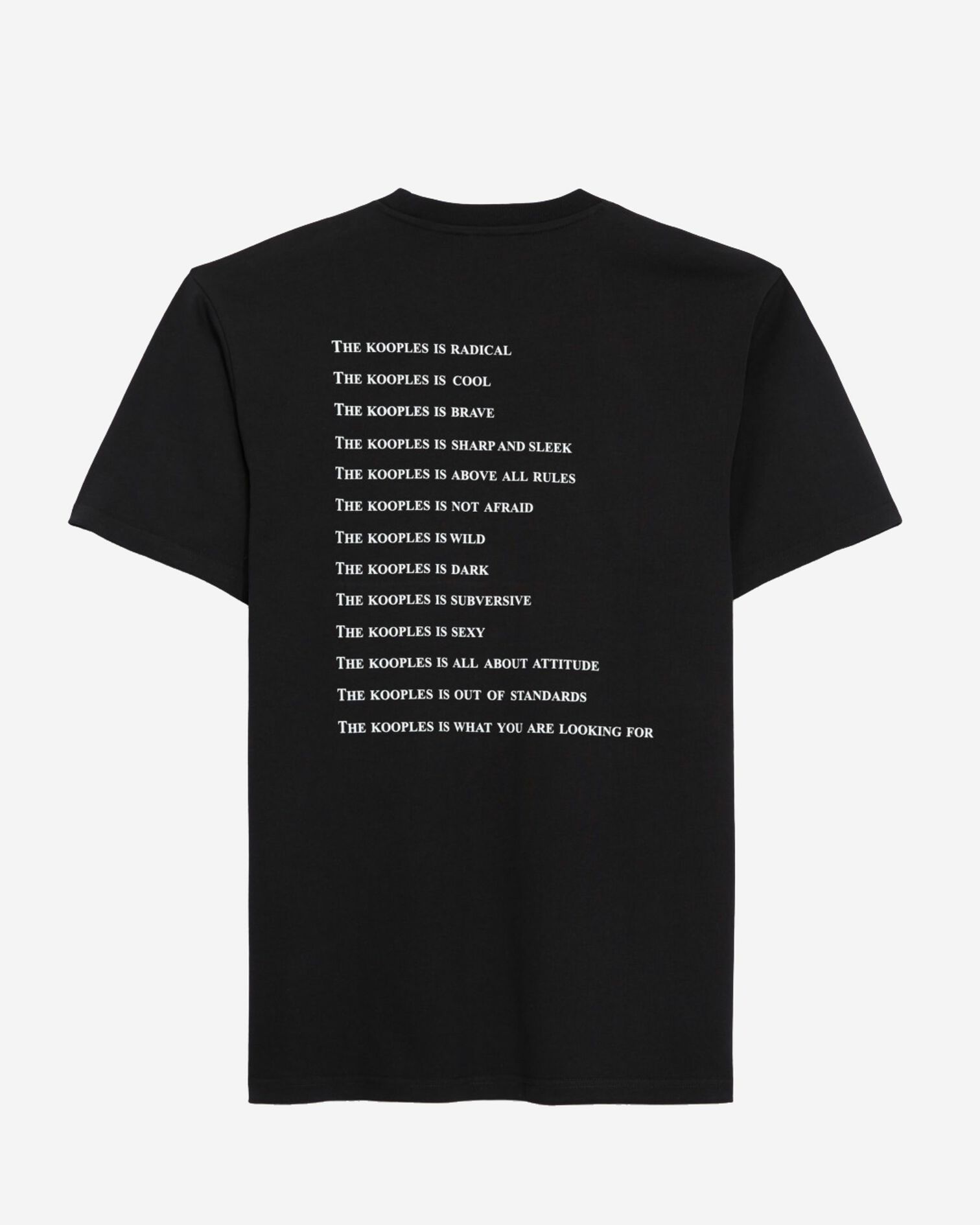 Camiseta hombre What is negra, BLACK, hi-res image number null