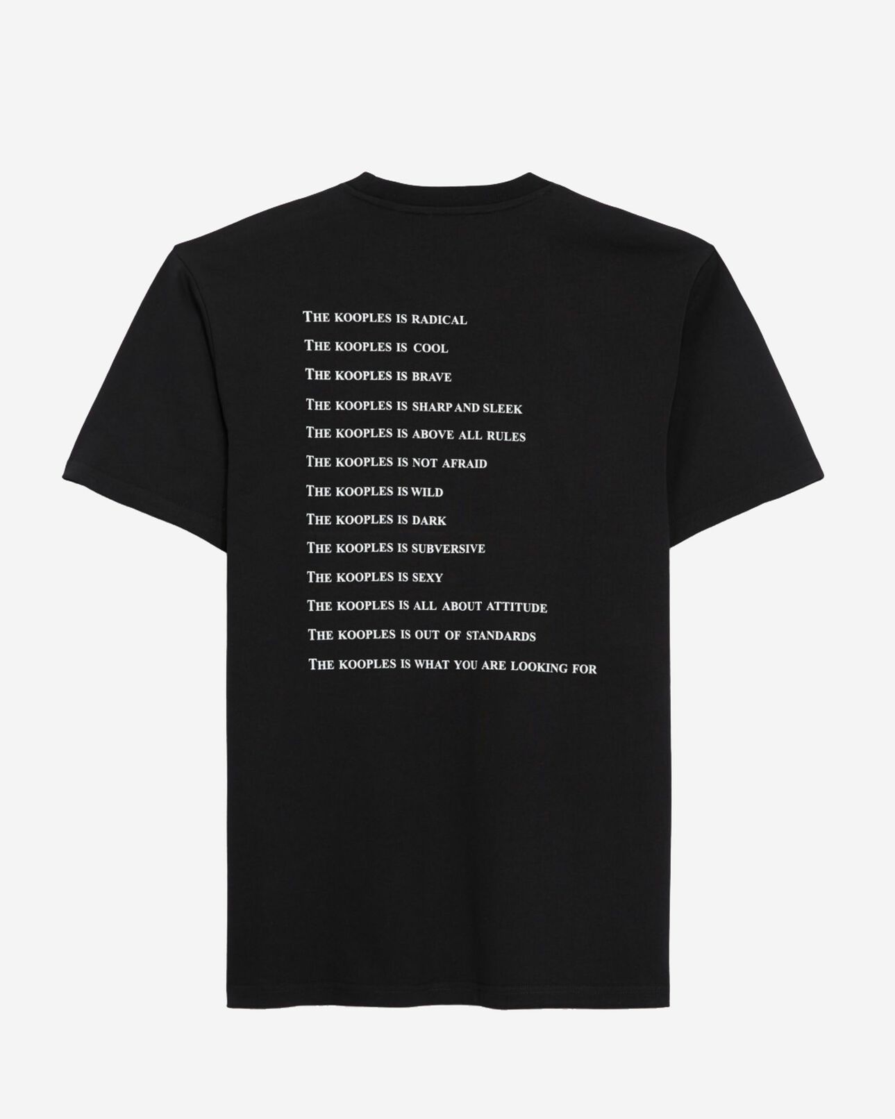 The Kooples HOMBRE BLACK camiseta hombre what is negra