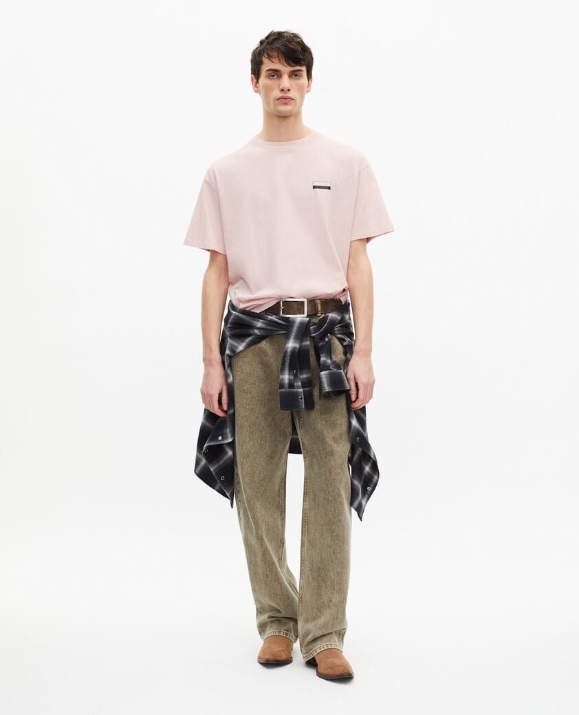 The Kooples HOMME LILA t-shirt à sérigraphie rose