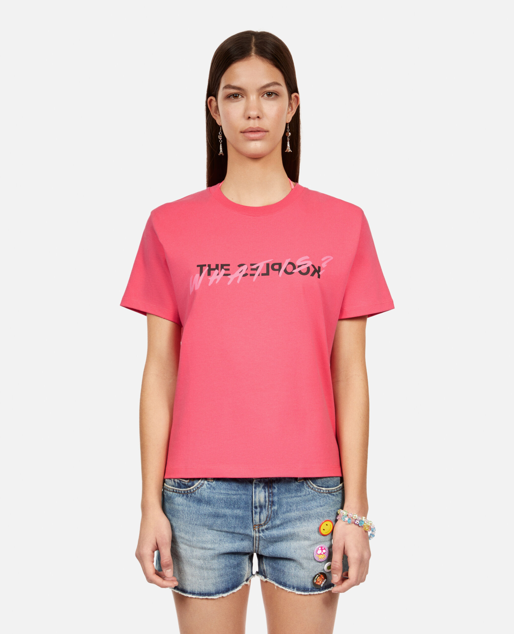Fuchsia What is t-shirt, RETRO PINK, hi-res image number null