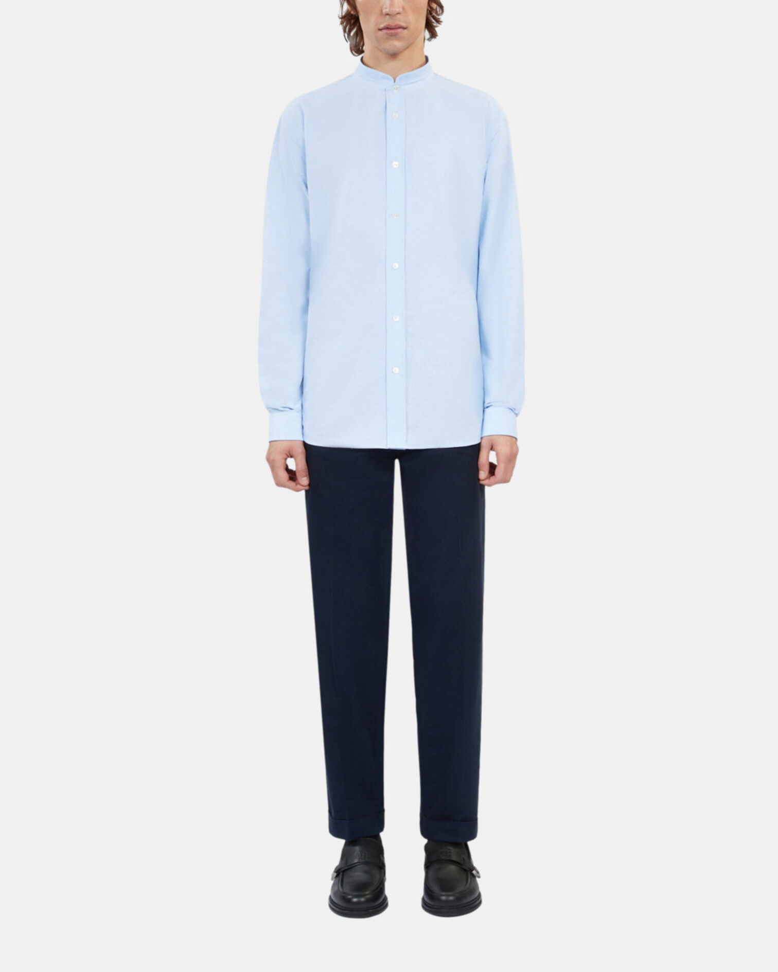 Himmelblaues Oxford-Hemd, LIGHT BLUE, hi-res image number null