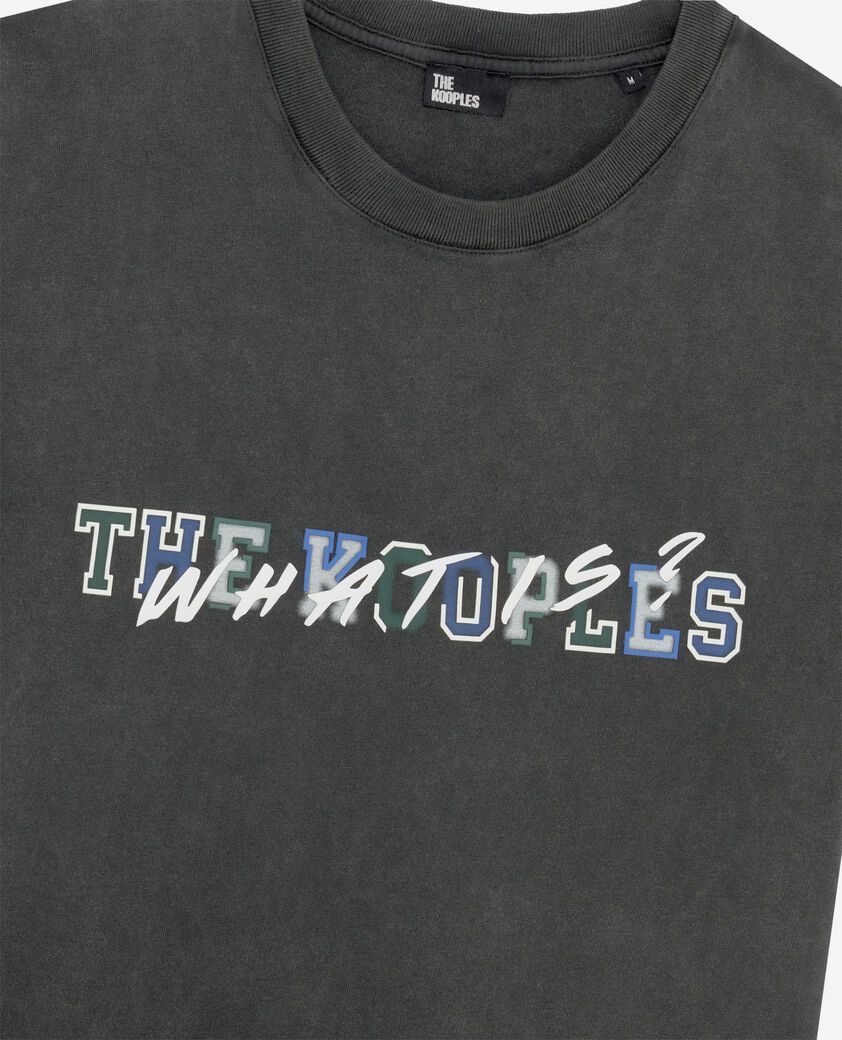 The Kooples HOMBRE BLACK what is camiseta negra
