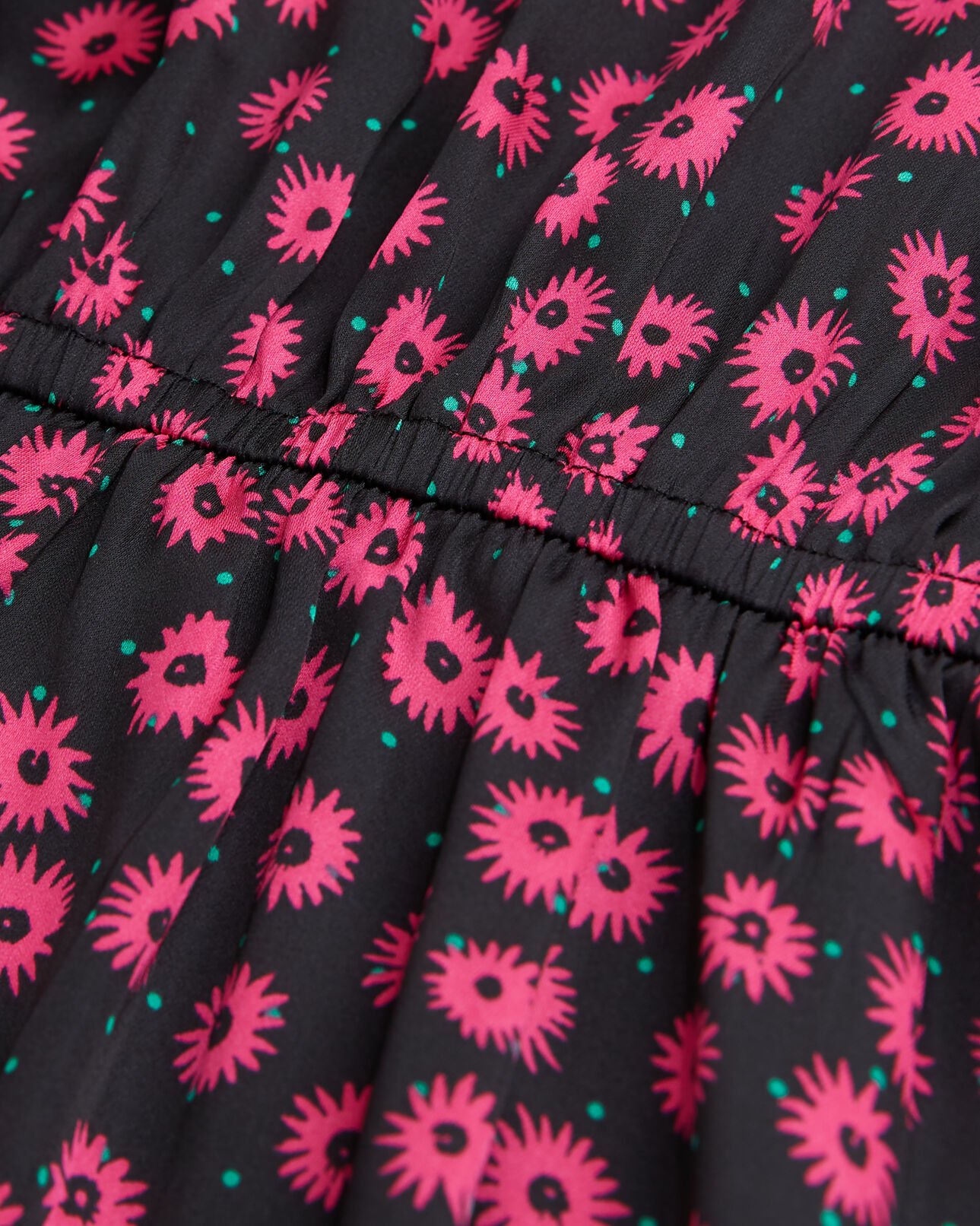 The Kooples WOMEN PINK short printed dress