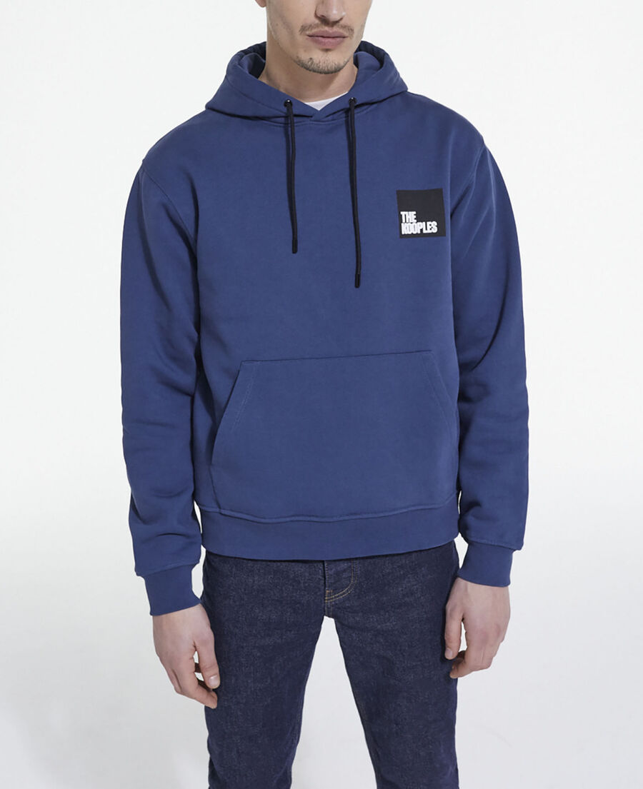 navy blue sweatshirt