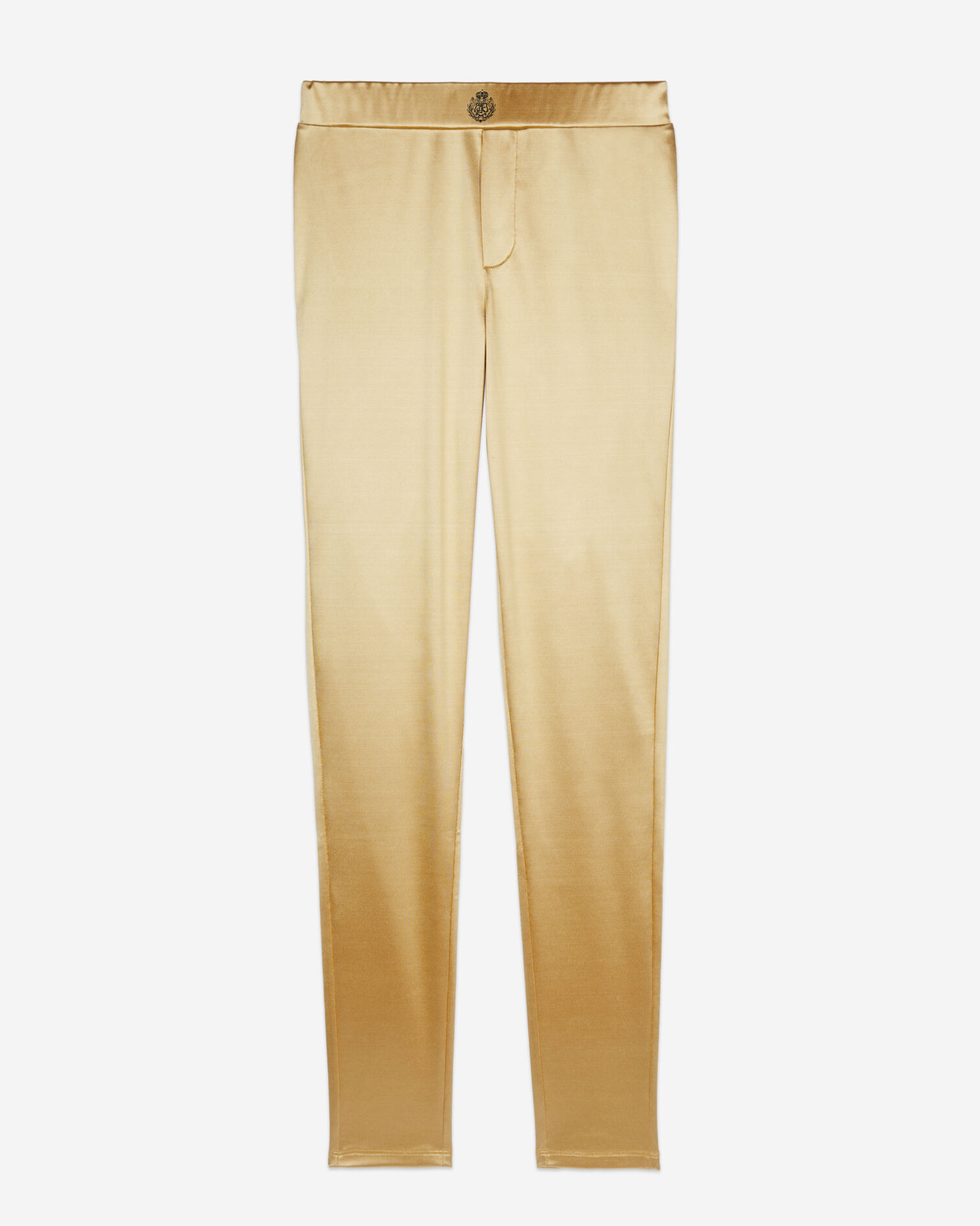 Golden satin leggings, ANTIC GOLD, hi-res image number null