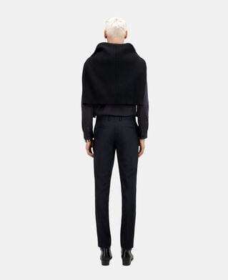 The Kooples HERREN DARK NAVY marineblaue anzughose aus wolle