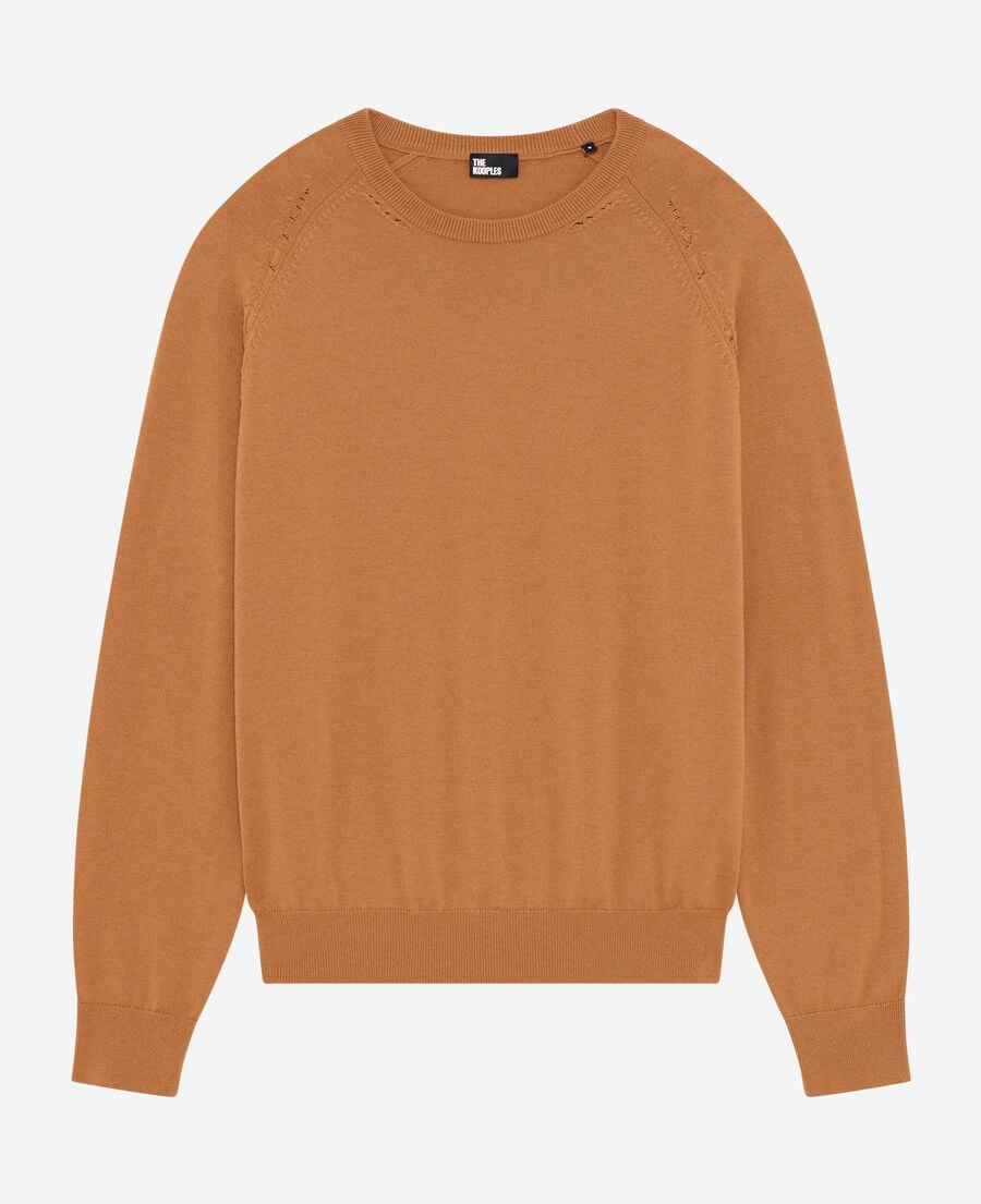The Kooples MEN CAMEL camel sweater
