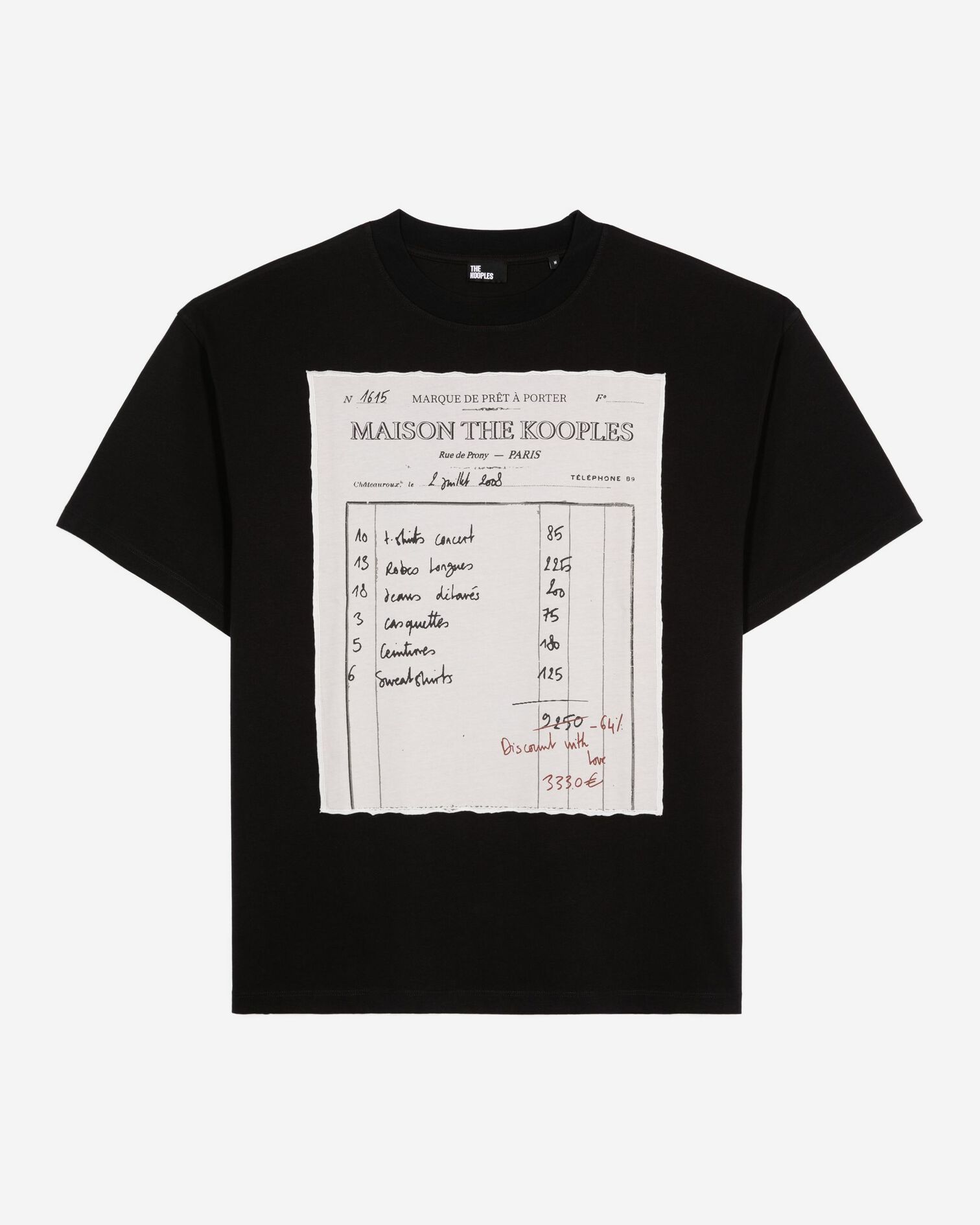 Loose T-Shirt schwarz, BLACK WASHED, hi-res image number null