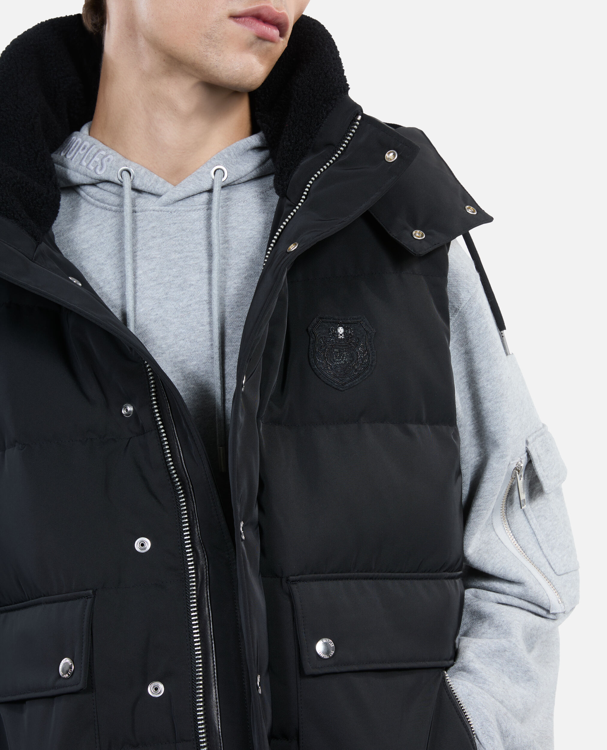Doudoune sans manches noire The Kooples