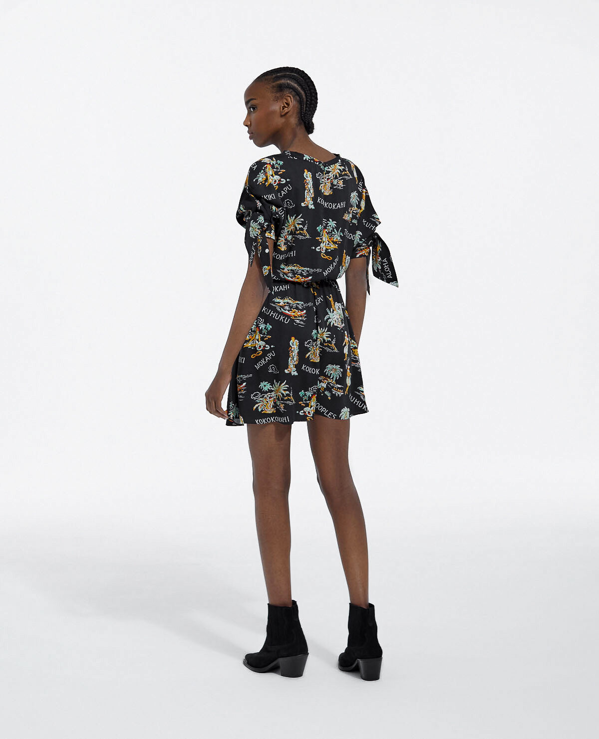 H&m top hawaiian dress