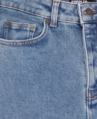 The Kooples FEMME BLUE WASHED jean droit bleu