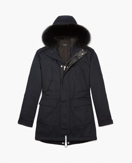 Cotton twill parka hot sale