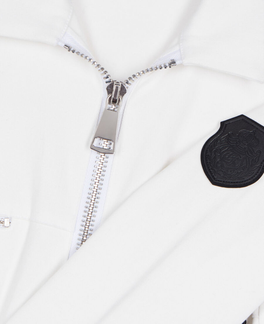 The Kooples FEMME ECRU combinaison the kooples x carolina ritzler écrue en coton