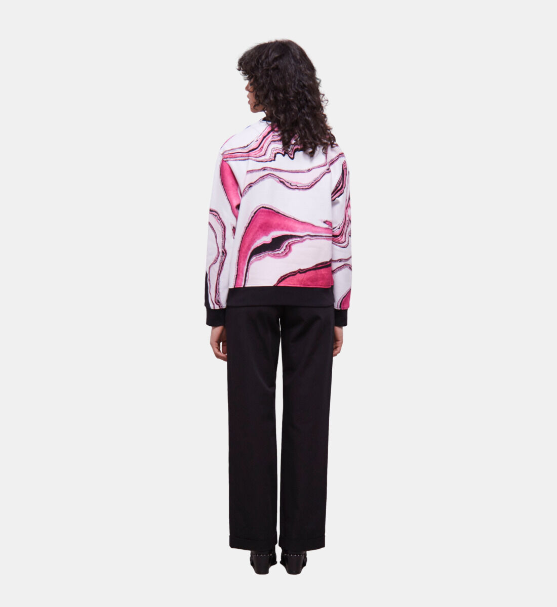 Printed sweatshirts deals women's