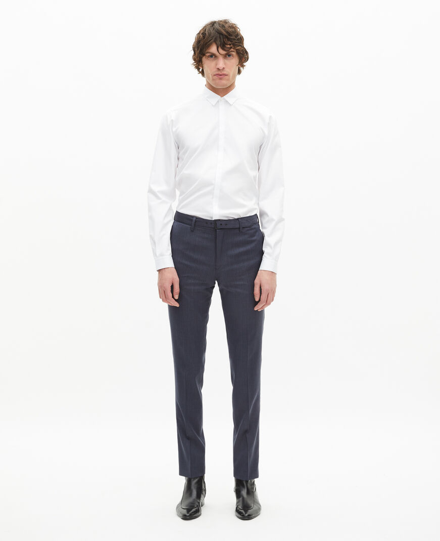 The Kooples HOMBRE WHITE camisa clásica de cuello blanco