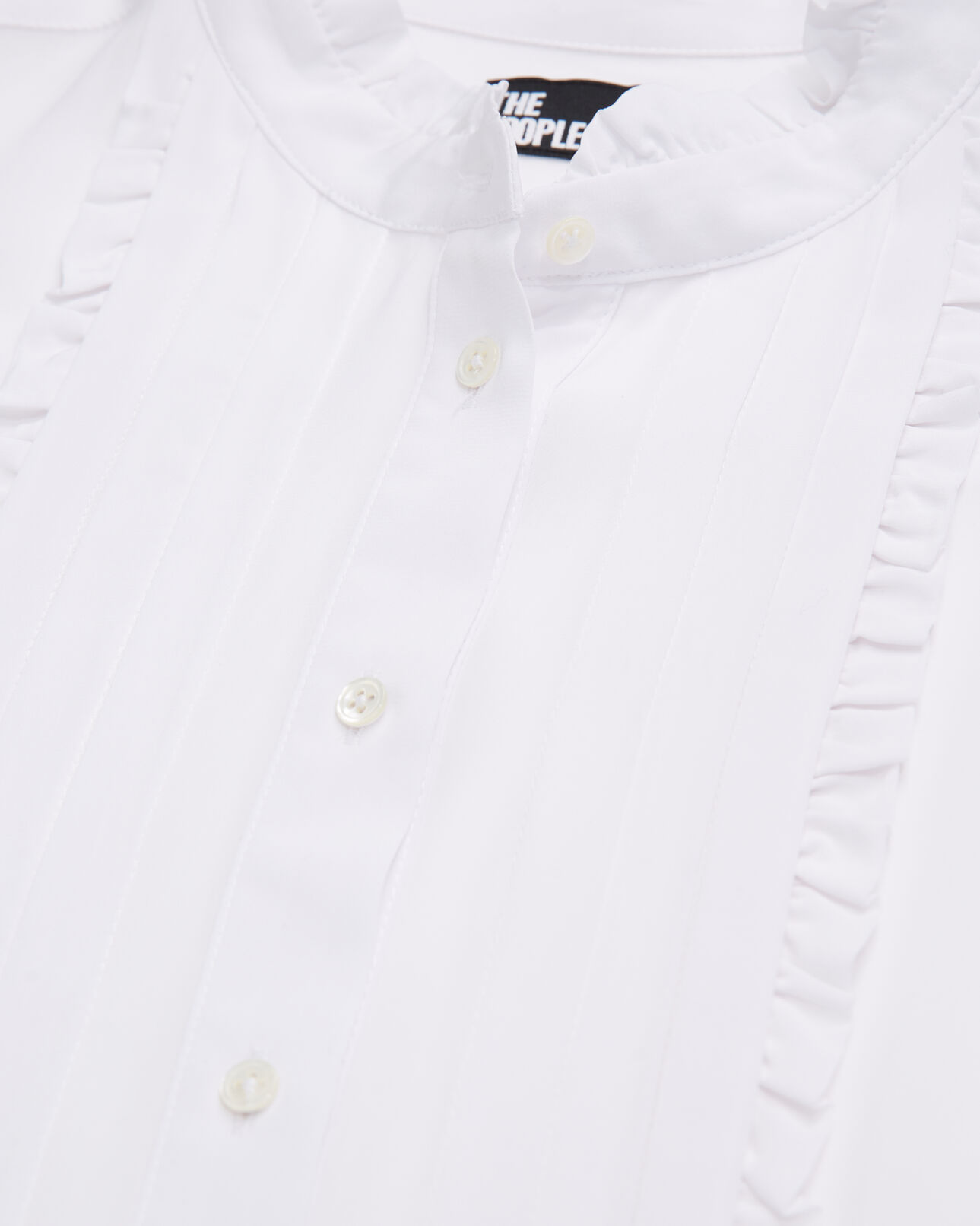 The Kooples DAMEN WHITE fließendes, weißes hemd