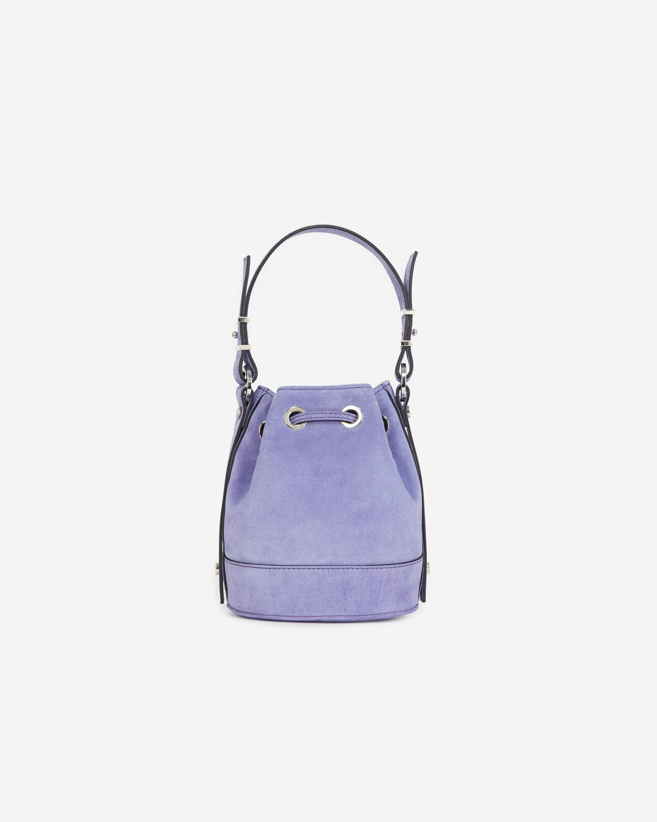 The Kooples FEMME VIOLET sac small tina en cuir lilas