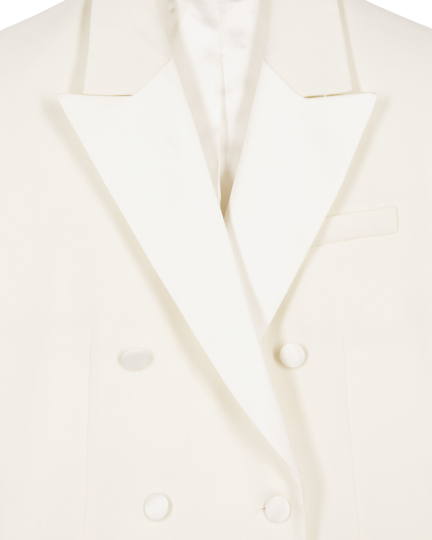 Ecru tuxedo jacket, ECRU, hi-res image number null