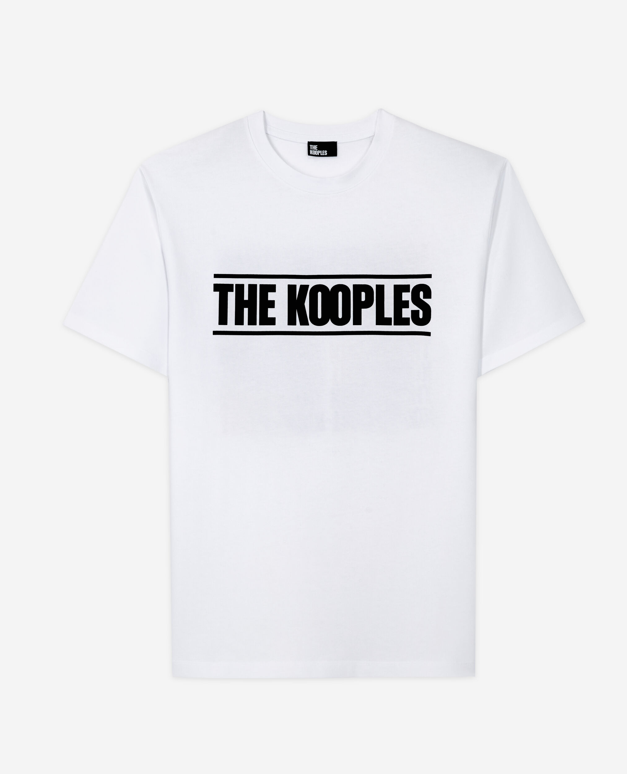 Camiseta logotipo The Kooples blanca para hombre, WHITE, hi-res image number null