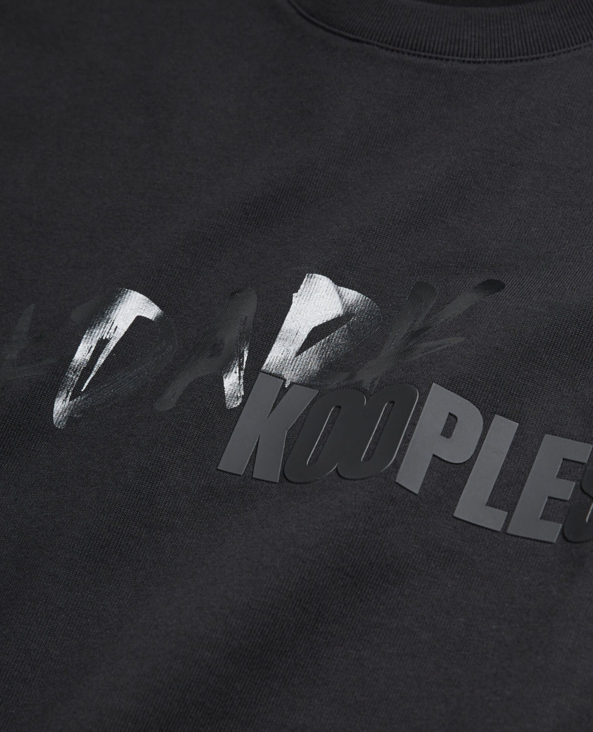 The Kooples logo T-shirt, BLACK, hi-res image number null