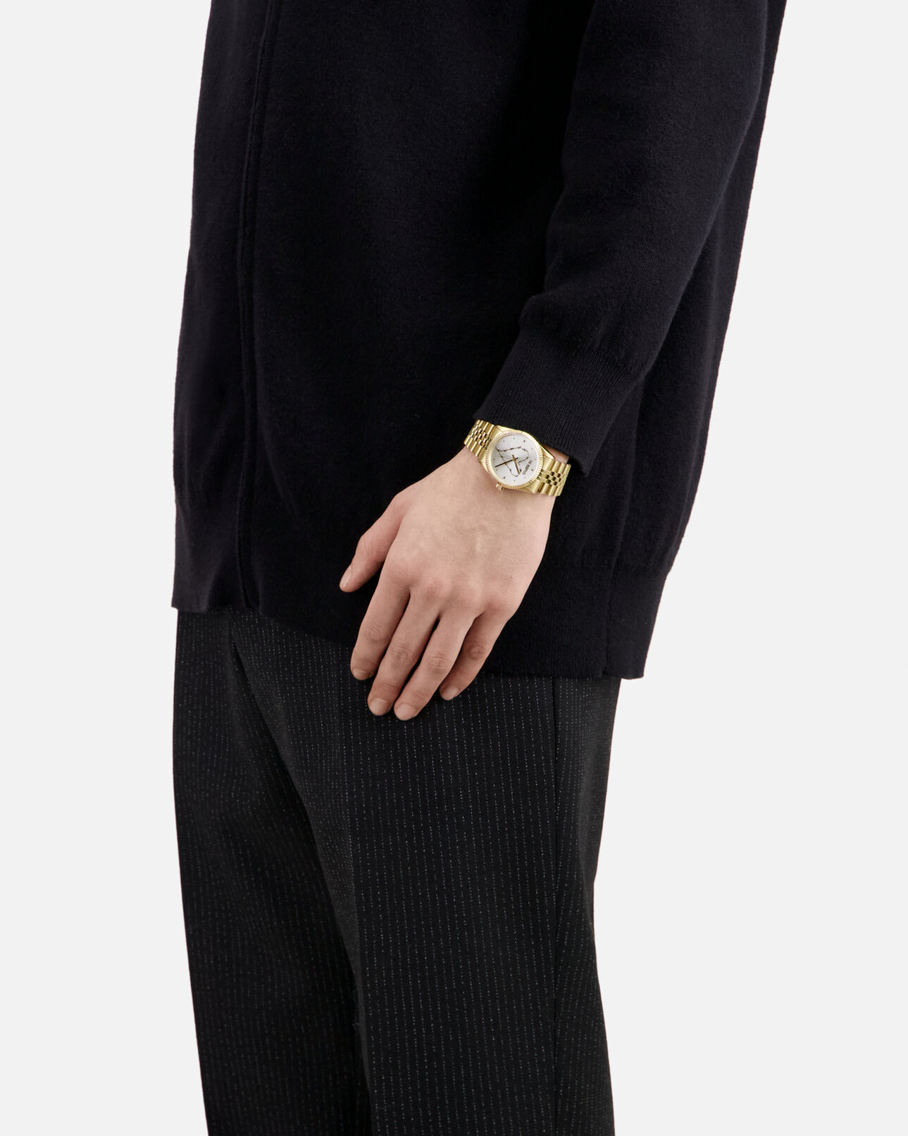 The Kooples MIXTE GOLD montre heart wire dorée