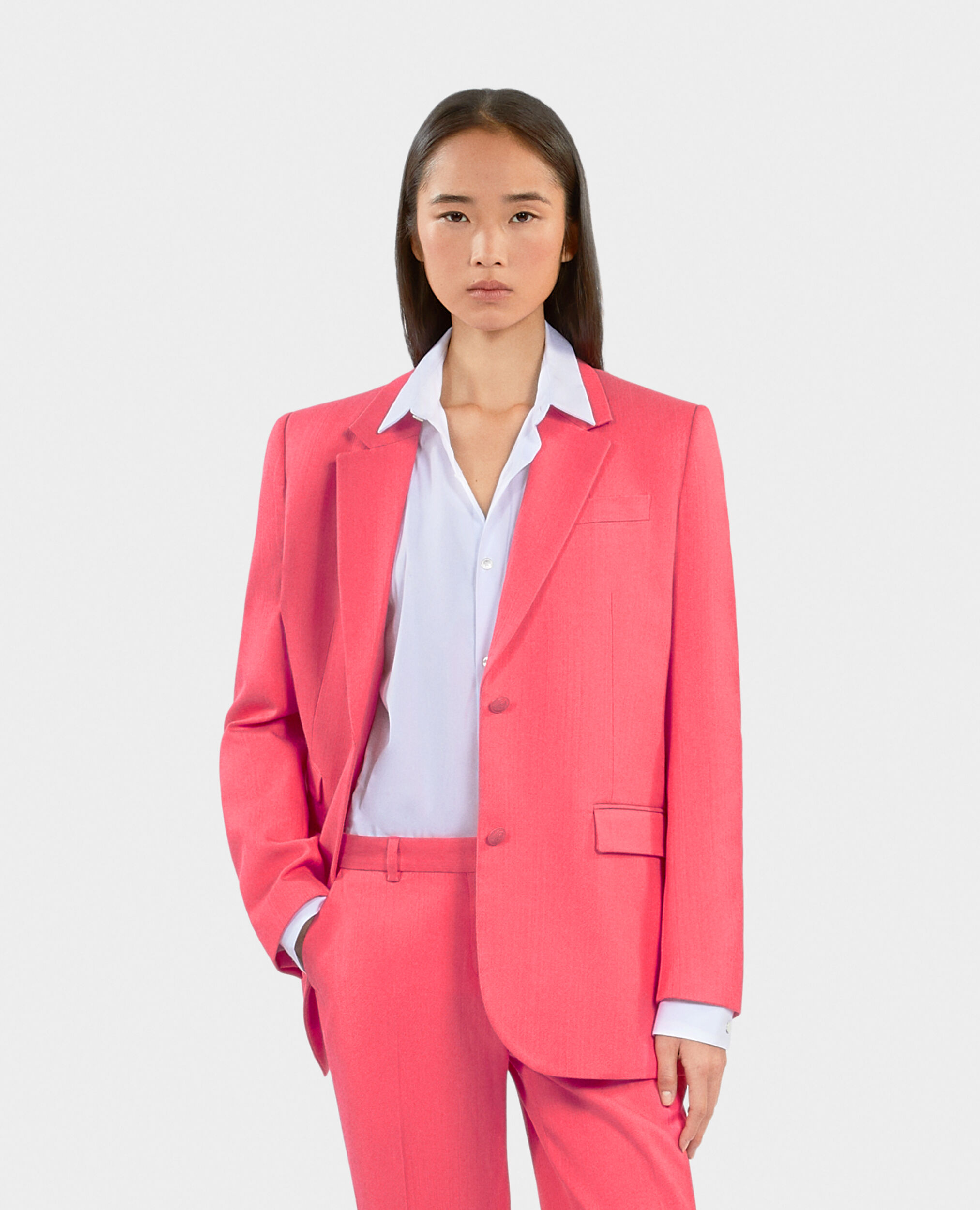 Fuchsia suit jacket, RETRO PINK, hi-res image number null