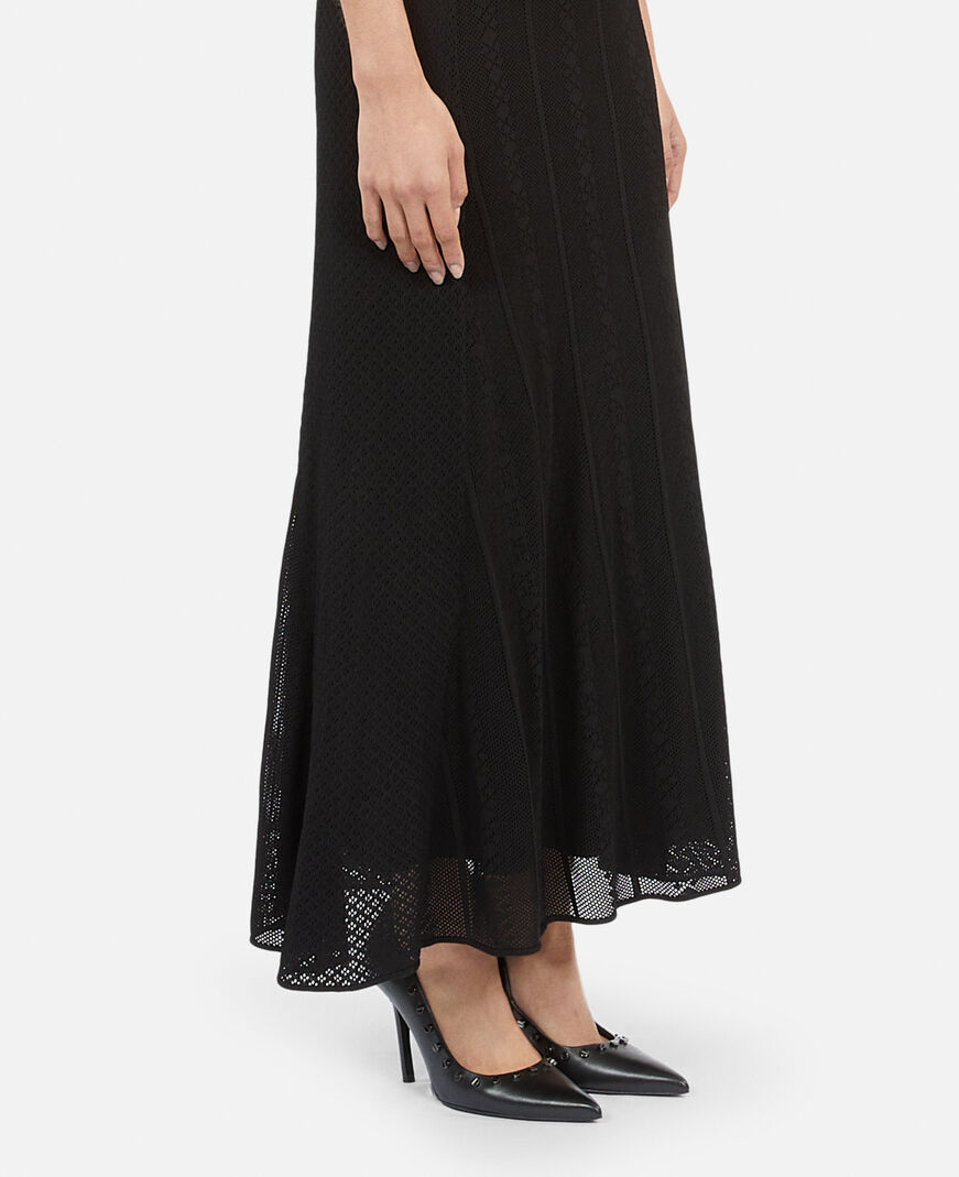 The Kooples F BLACK black leather studded heeled pumps