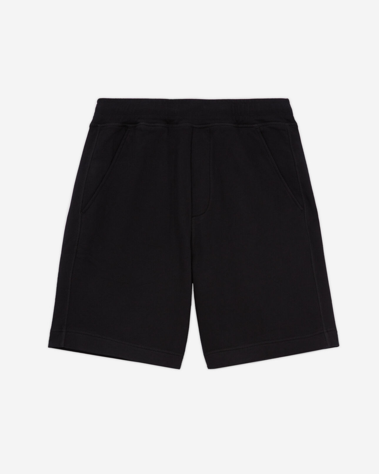 The Kooples HOMBRE BLACK pantalones cortos muletón negros