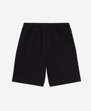 The Kooples H BLACK black fleece shorts