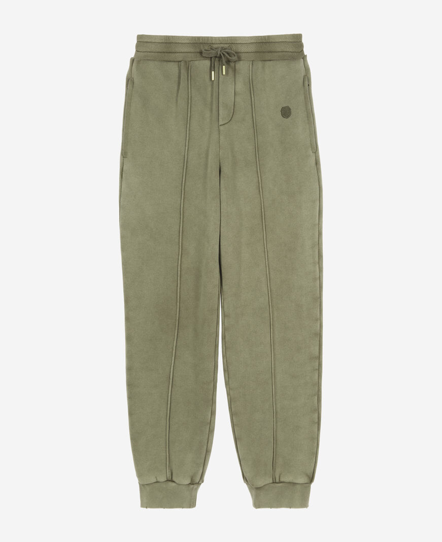 The Kooples MEN KAKI jogging suit with khaki crest