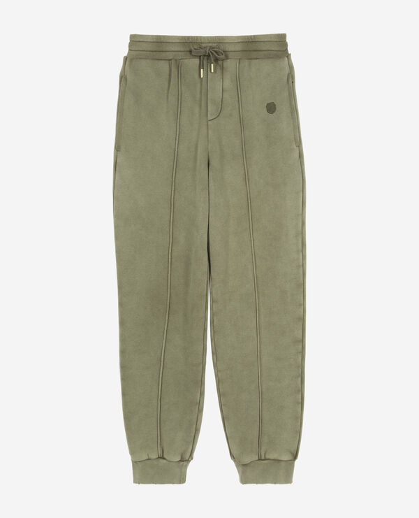 The Kooples HOMME KAKI jogging avec blason kaki